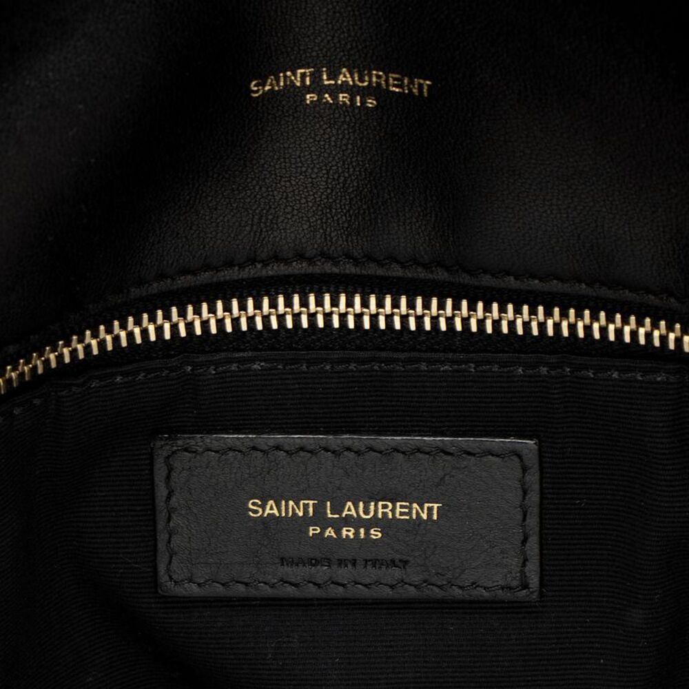 Saint Laurent Lambskin Monogram Puffer LouLou Medium Shoulder Bag - Picture 8 of 12